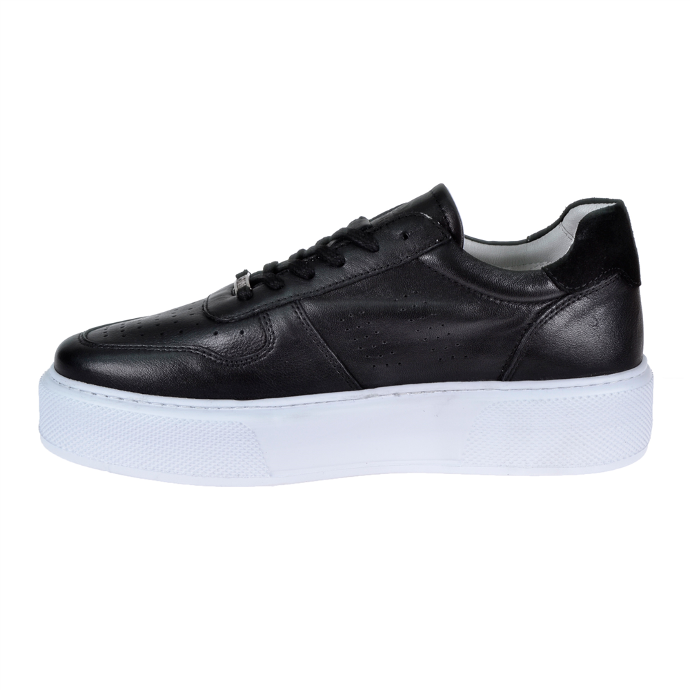 Hammer Jack Hakiki Deri Erkek Spor Ayakkabı Sneaker HJ-23020-M SİYAH