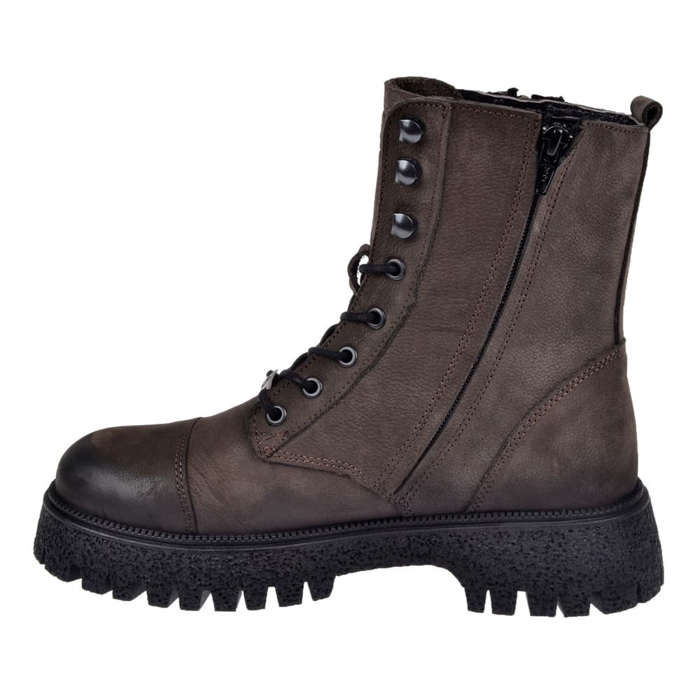 Hammer Jack Hakiki Deri Postal Kadın Bot HJ-23845-Z   KAHVE NUBUK
