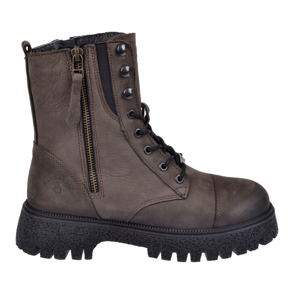 Hammer Jack Hakiki Deri Postal Kadın Bot HJ-23845-Z KAHVE NUBUK