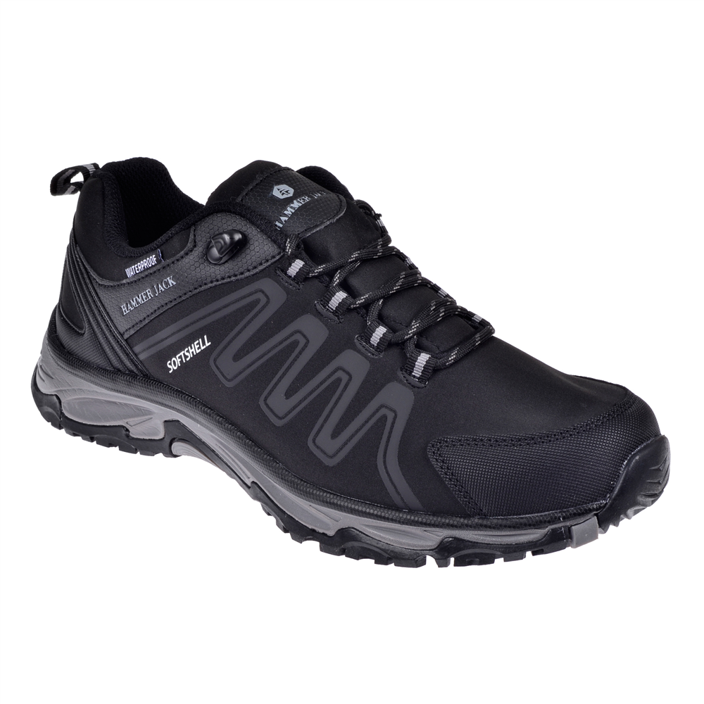 Hammer Jack Outdoor Su Geçirmez Erkek Spor Ayakkabı HJ-20106 SİYAH