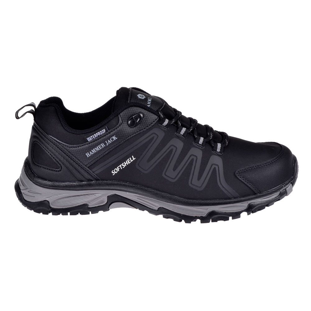 Hammer Jack Outdoor Su Geçirmez Erkek Spor Ayakkabı HJ-20106 SİYAH