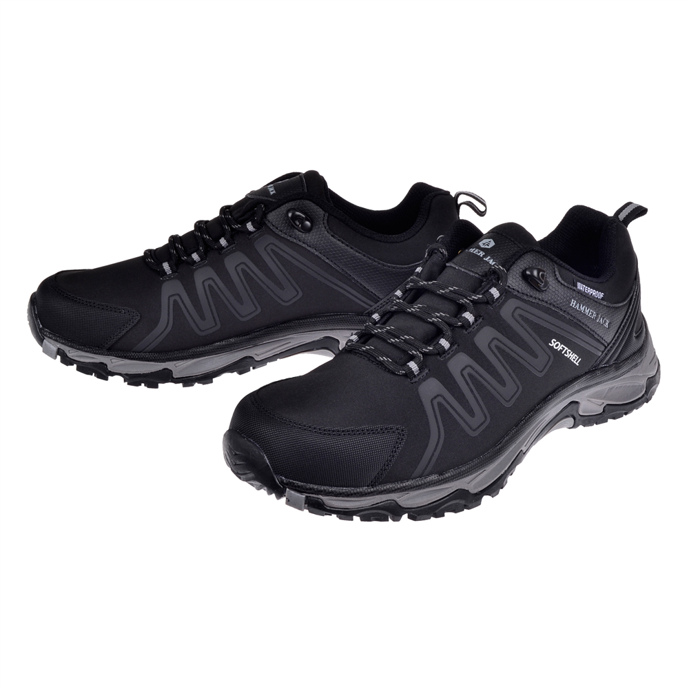 Hammer Jack Outdoor Su Geçirmez Erkek Spor Ayakkabı HJ-20106 SİYAH
