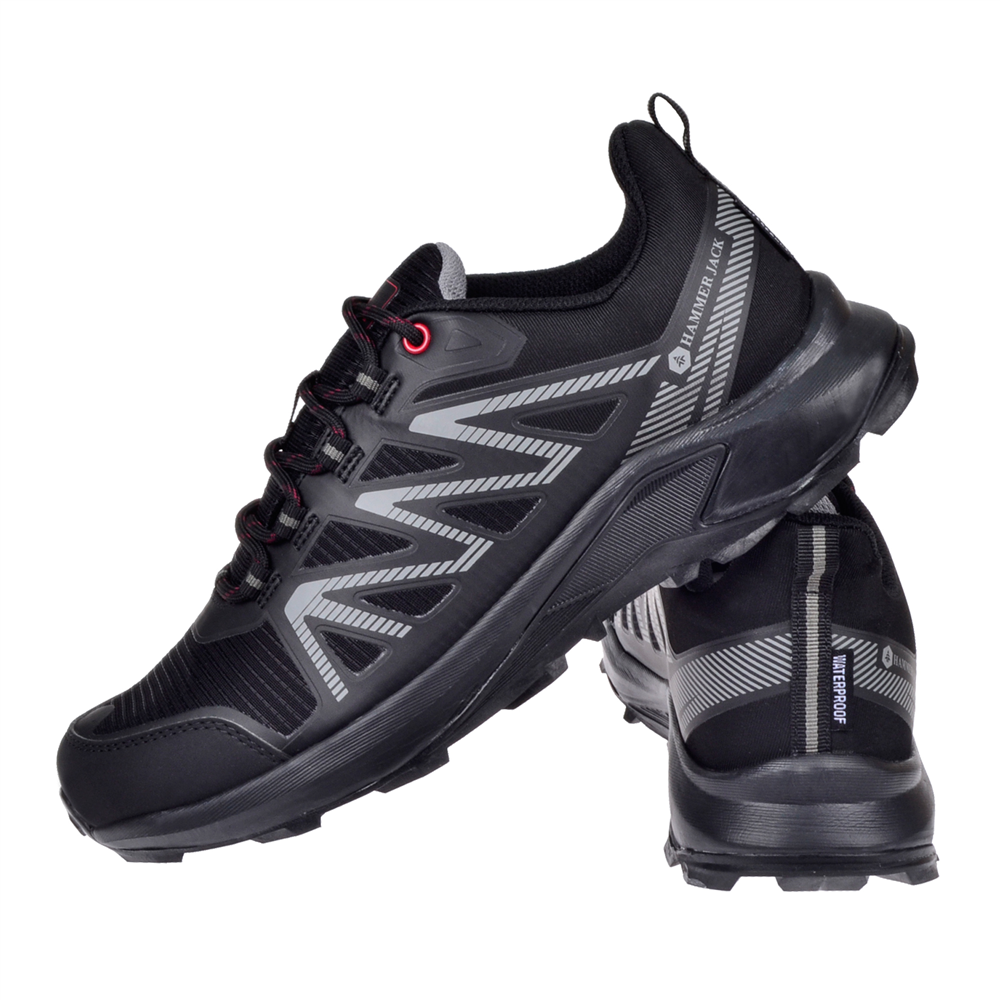 Hammer Jack Outdoor Su Geçirmez Erkek Spor Ayakkabı Sneaker HJ-23708-M SİYAH