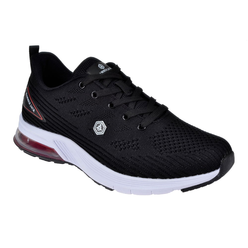 Hammer Jack Triko Erkek Spor Ayakkabı Sneaker HJ-23376-M SİYAH