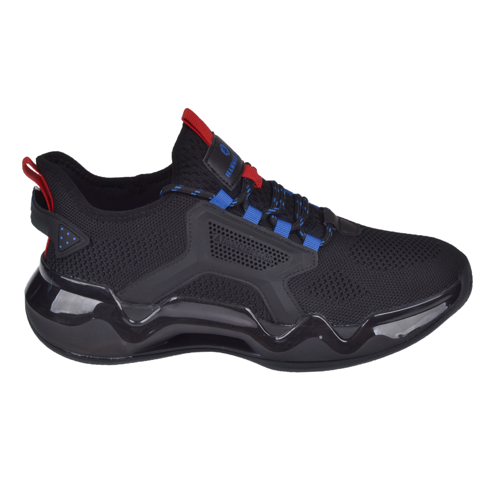 Hammer Jack Triko Erkek Spor Ayakkabı Sneaker HJ-24186-M SİYAH
