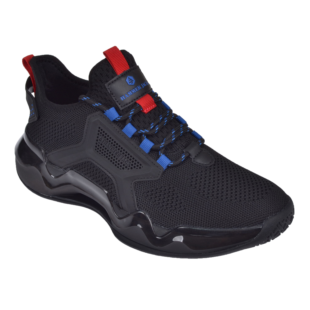Hammer Jack Triko Erkek Spor Ayakkabı Sneaker HJ-24186-M SİYAH