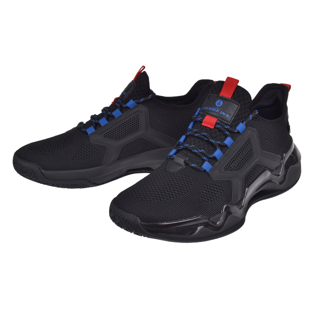 Hammer Jack Triko Erkek Spor Ayakkabı Sneaker HJ-24186-M SİYAH
