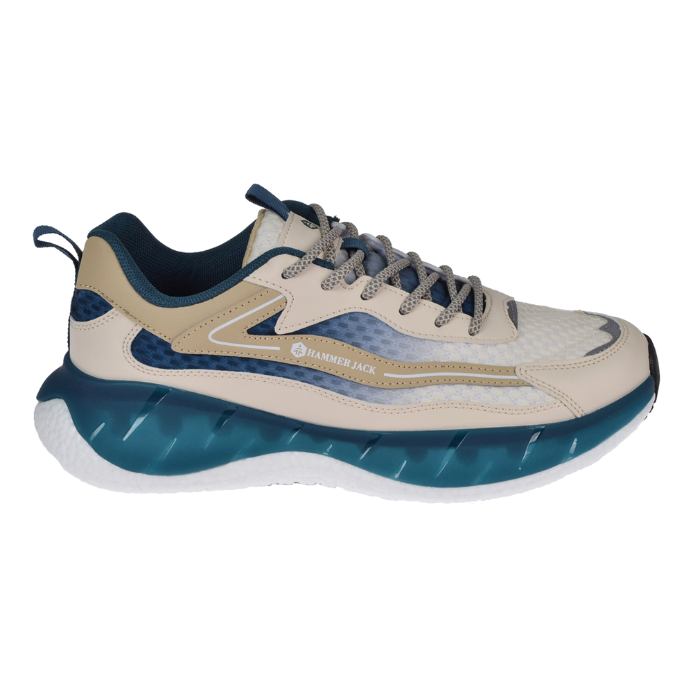 Hammer Jack Yumuşak Taban Erkek Spor Ayakkabı Sneaker HJ-24122-M BEJ