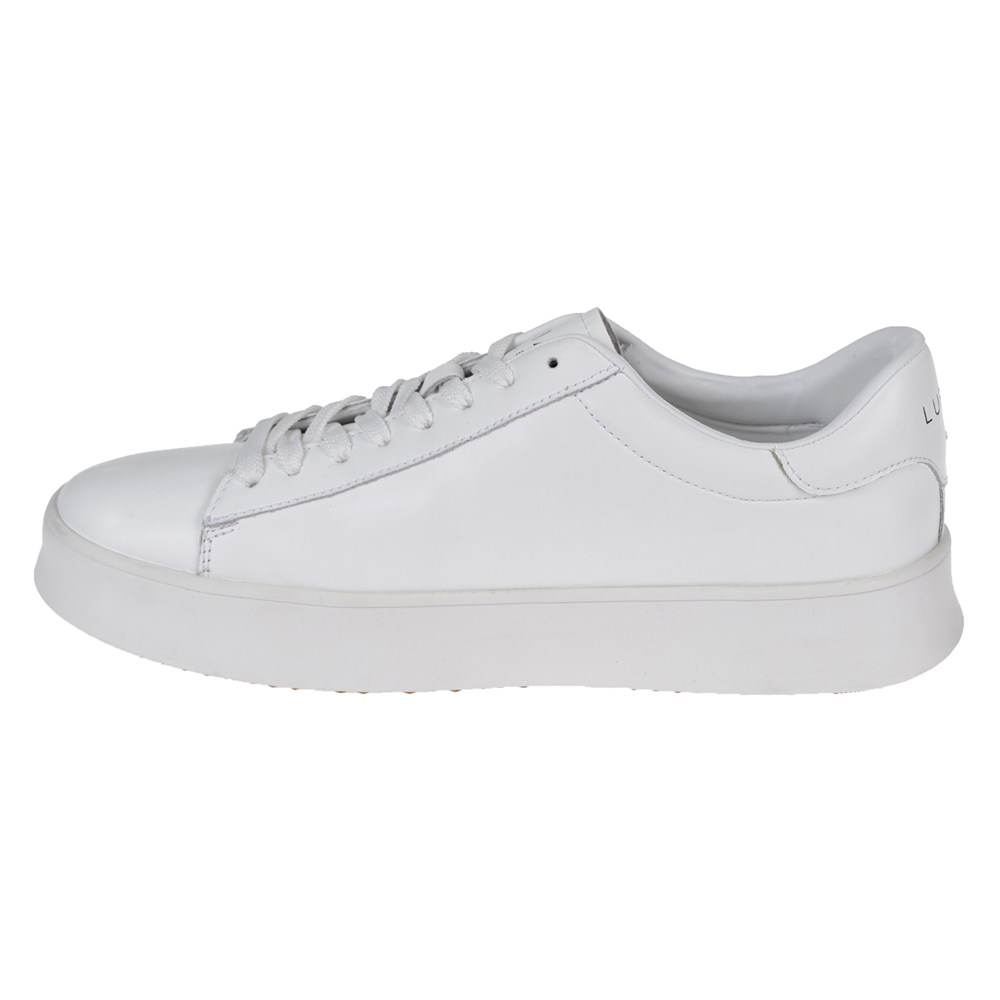 Lufian Bağcıklı Erkek Spor Ayakkabı Sneaker LUF-ANTON BEYAZ