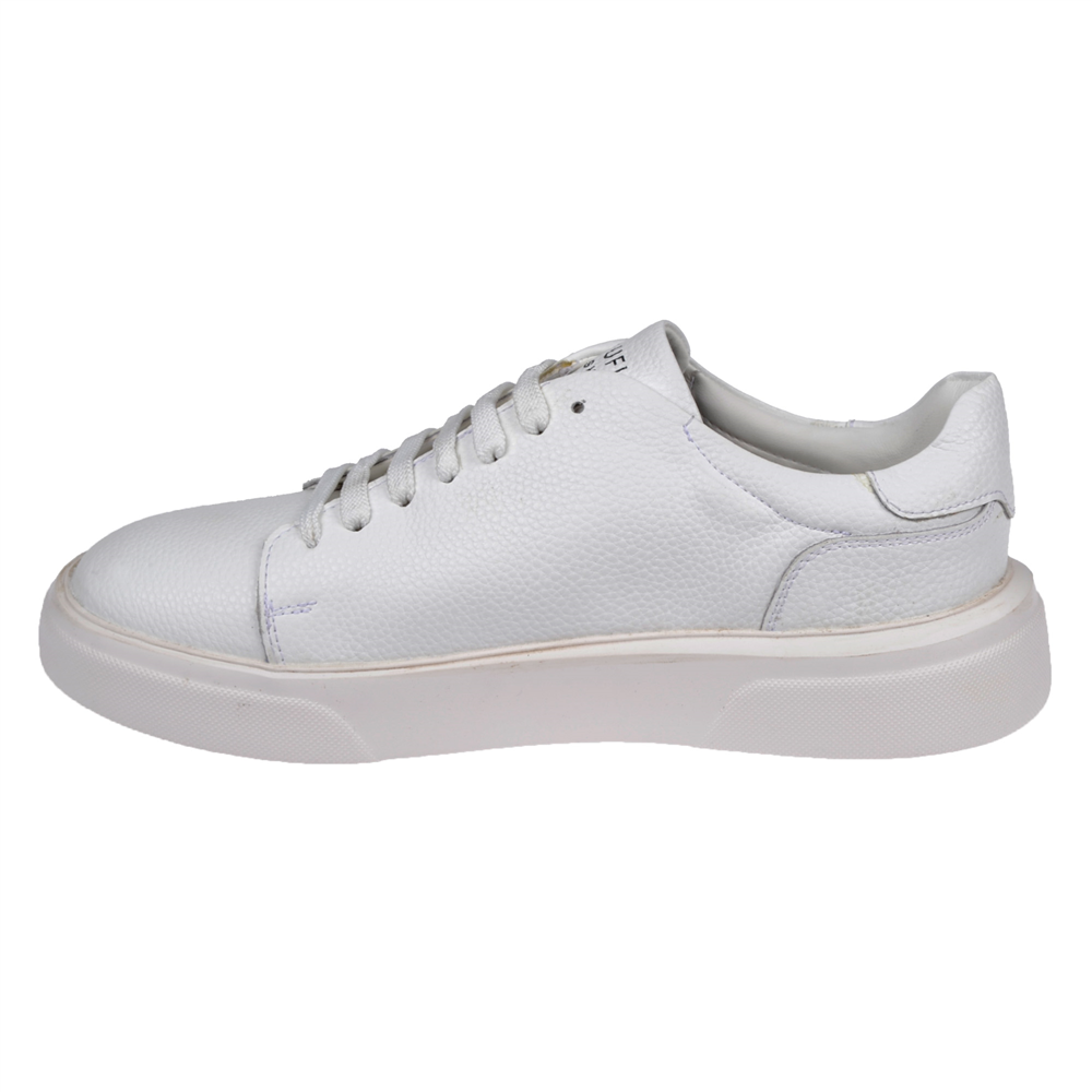 Lufian Hakiki Deri Erkek Spor Ayakkabı Sneaker LUF-TOMMY BEYAZ