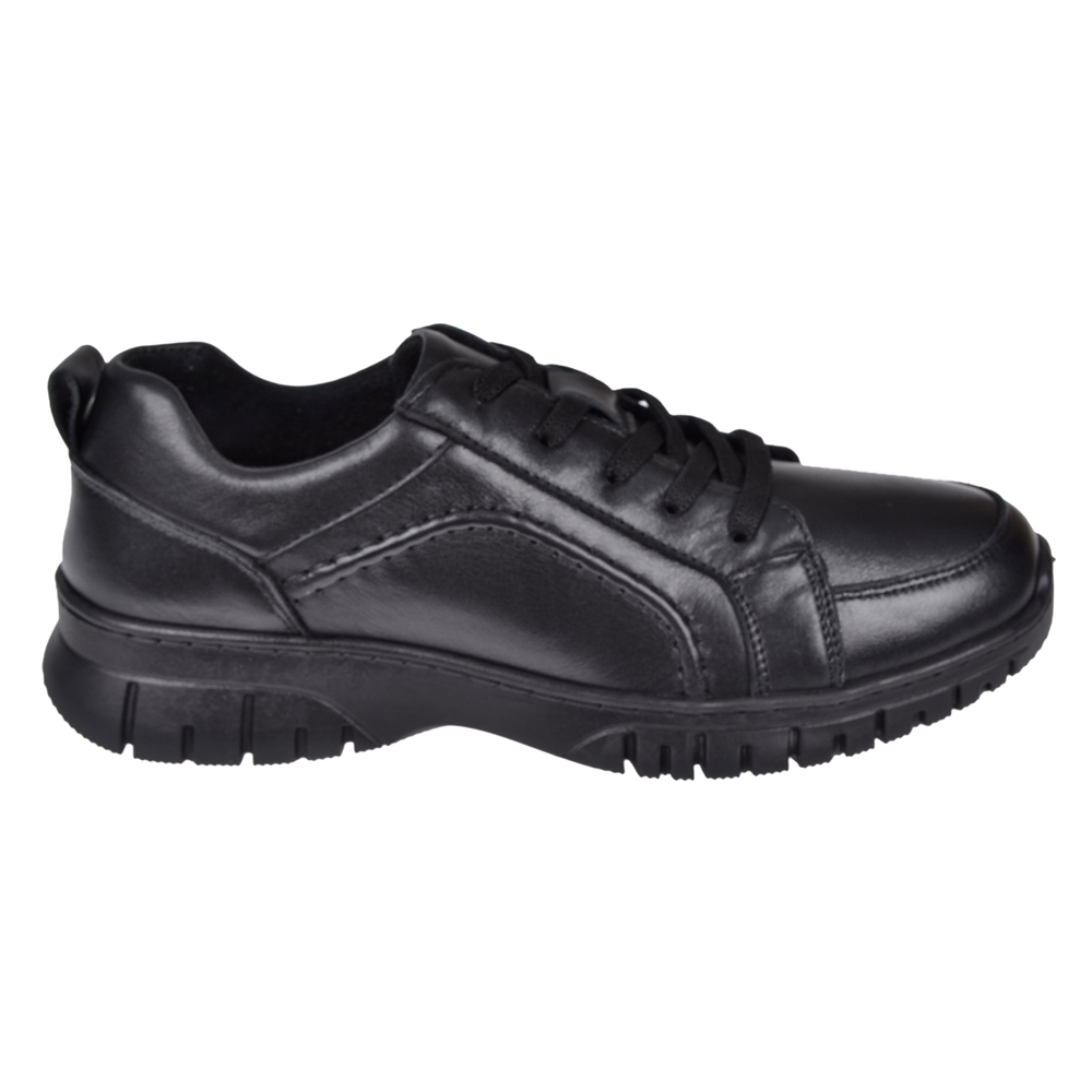 New Diamond Hakiki Deri Comfort Kadın Ayakkabı ND-25620 SİYAH