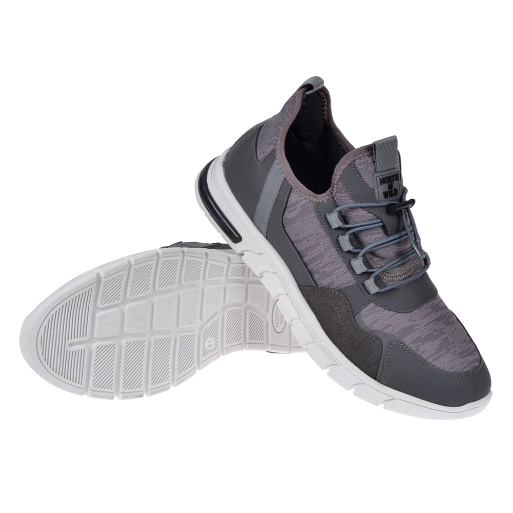 North Of Wild Memory Foam Erkek Spor Ayakkabı Sneaker EK-SAFE FÜME