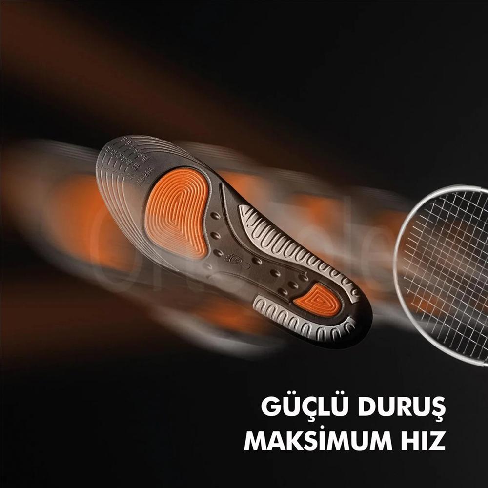 Ortosole Ark ve Jel Destekli Ortopedik Erkek Spor Tabanlığı 203-MM   STANDART