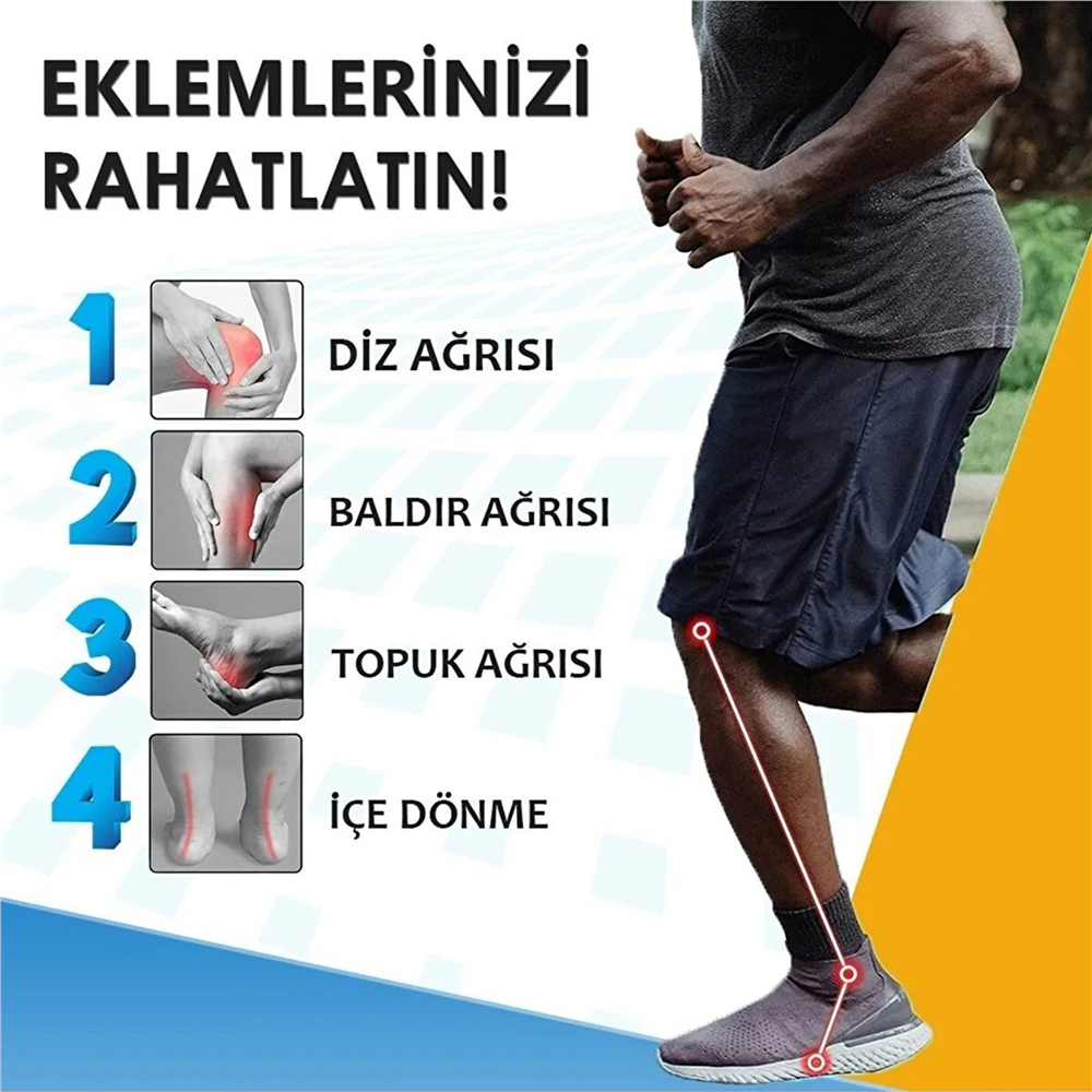Ortosole Darbe Emici Memory Foam Çocuk Ayakkabı Tabanlığı 205-MK-