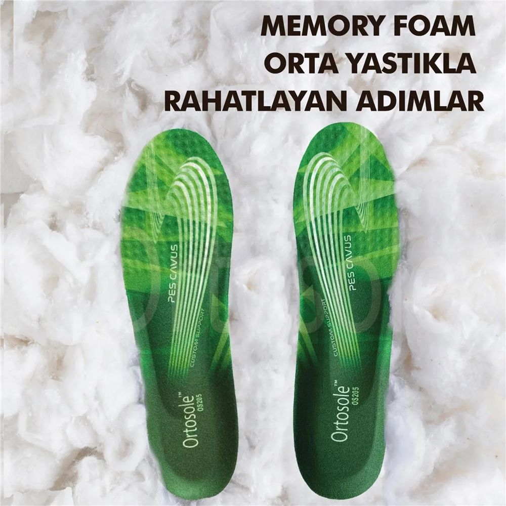 Ortosole Darbe Emici Memory Foam Çocuk Ayakkabı Tabanlığı 205-MK