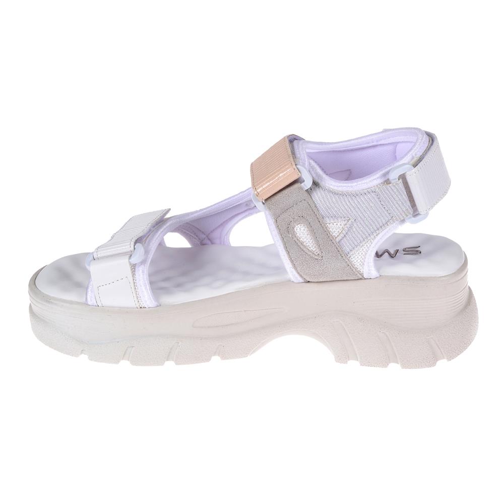 Pullman Cırtlı Comfort Kadın Sandalet SMS-4740   BEYAZ