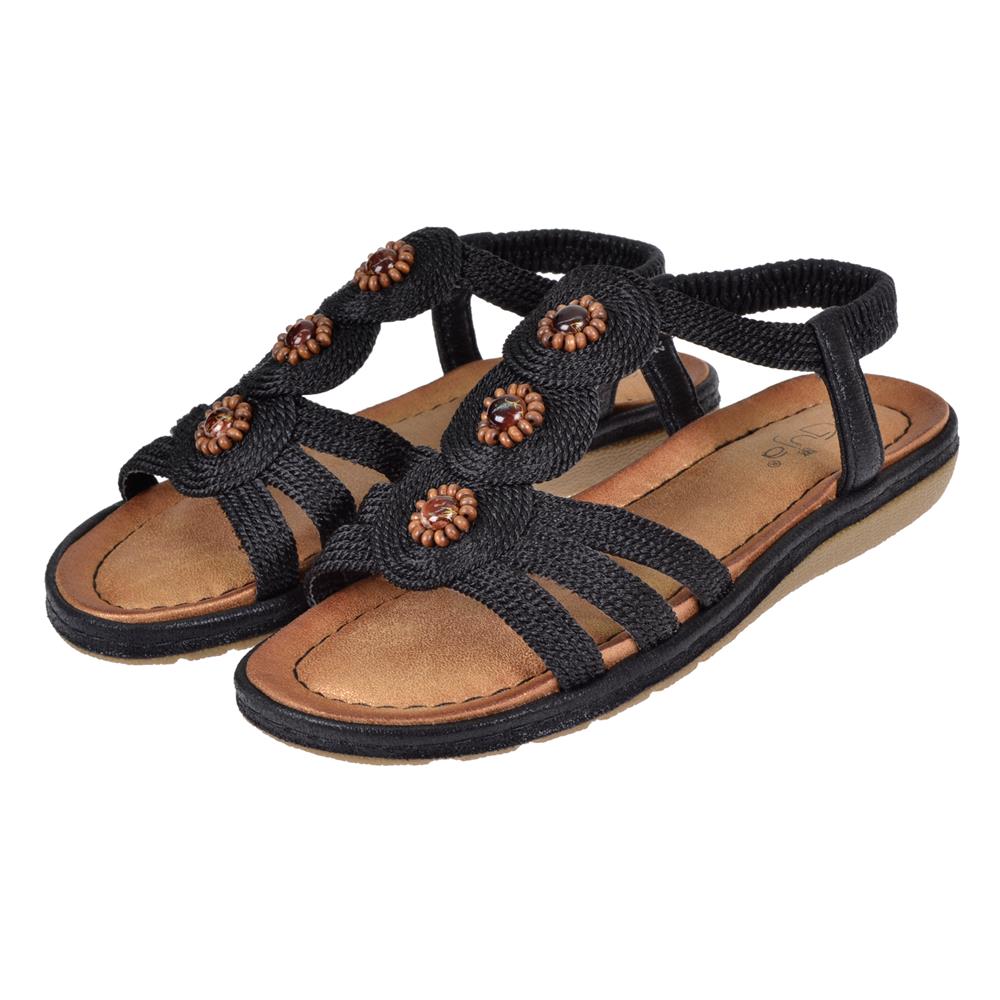 Pullman Comfort Kadın Sandalet GJ-15069   SİYAH