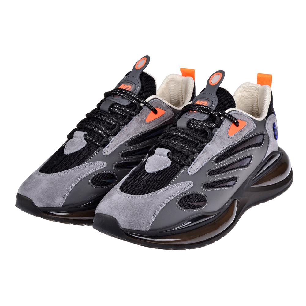 Pullman Erkek Spor Ayakkabı Sneaker GJ-647   SİYAH GRİ