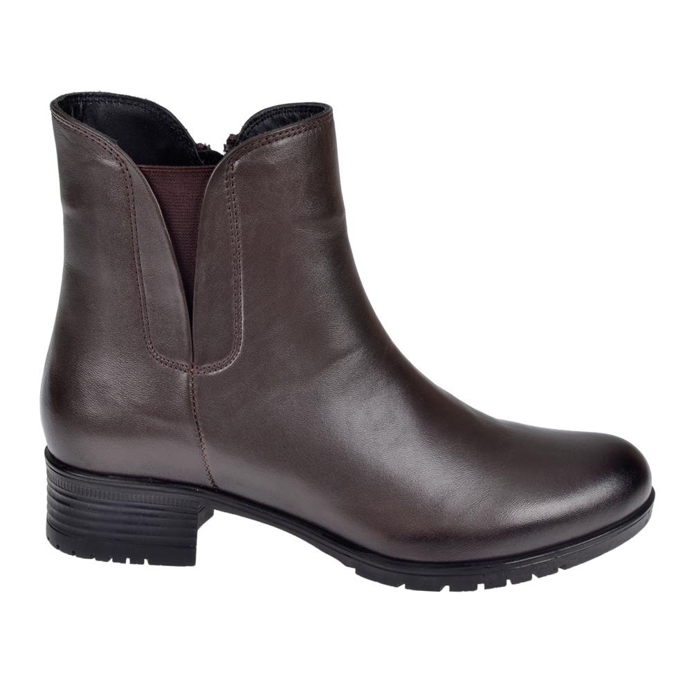 Pullman Hakiki Deri Günlük Kadın Bot ND-5100   KAHVE