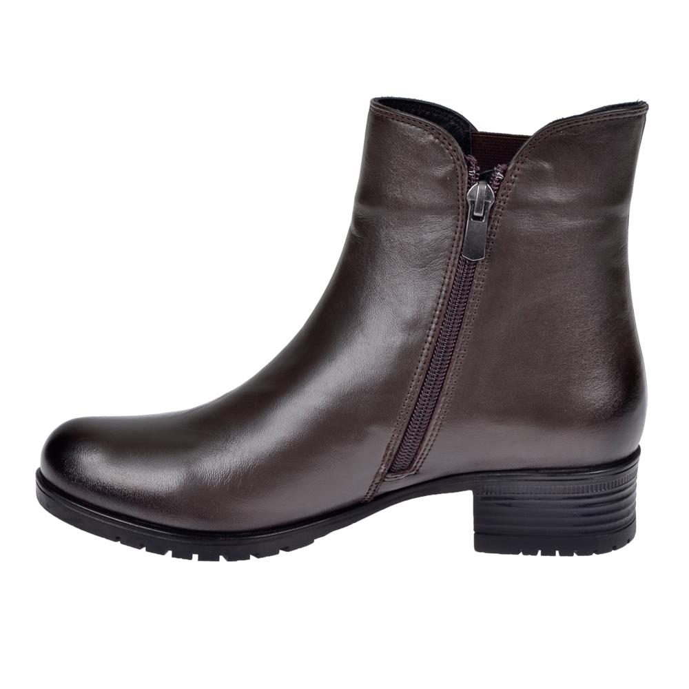 Pullman Hakiki Deri Günlük Kadın Bot ND-5100   KAHVE