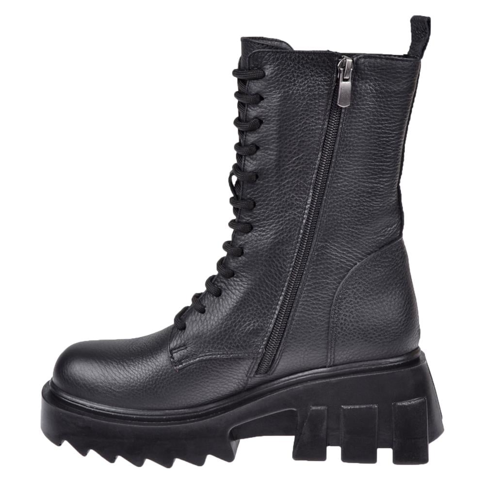 Pullman Hakiki Deri Kadın Bot PLM-34716   SİYAH