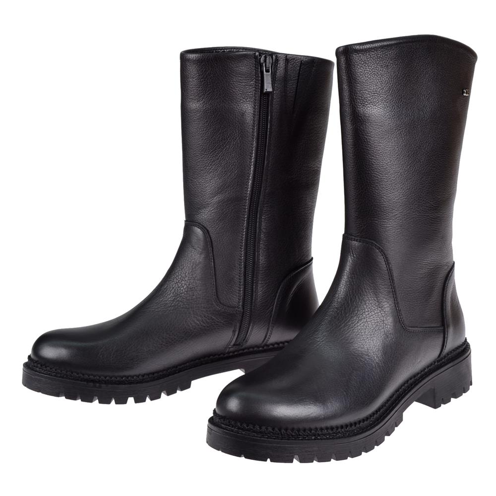 Pullman Hakiki Deri Kadın Bot SK-52686   SİYAH