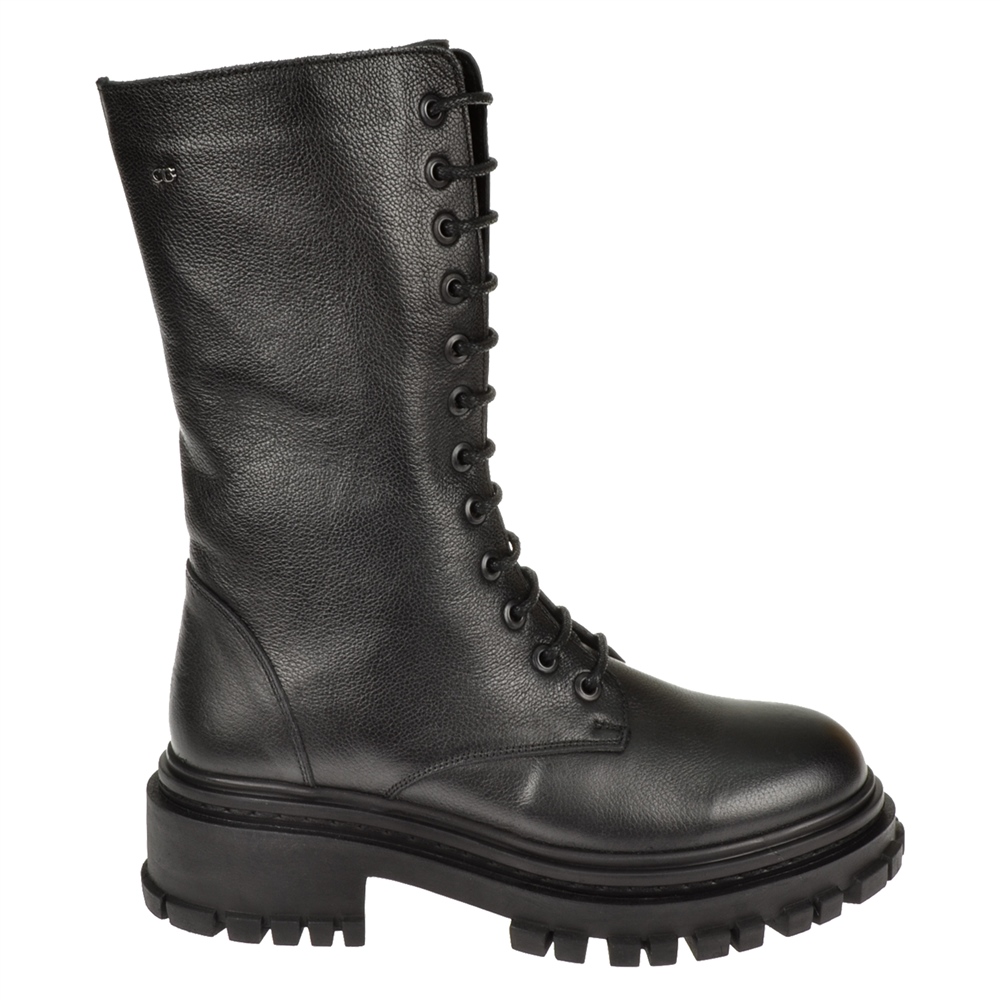 Pullman Hakiki Deri Postal Kadın Bot CB-66684   SİYAH