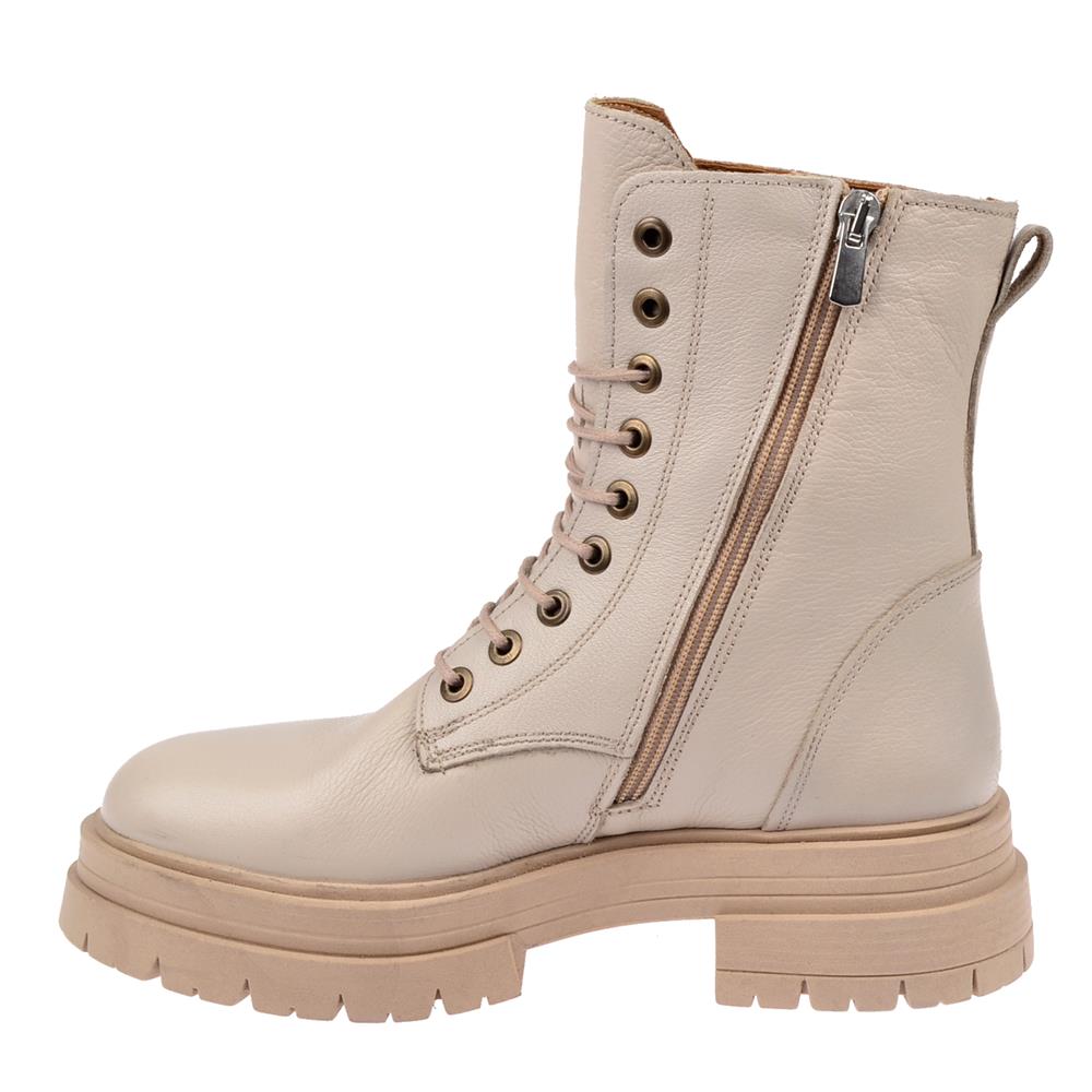 Pullman Hakiki Deri Postal Kadın Bot CB-26254   BEJ