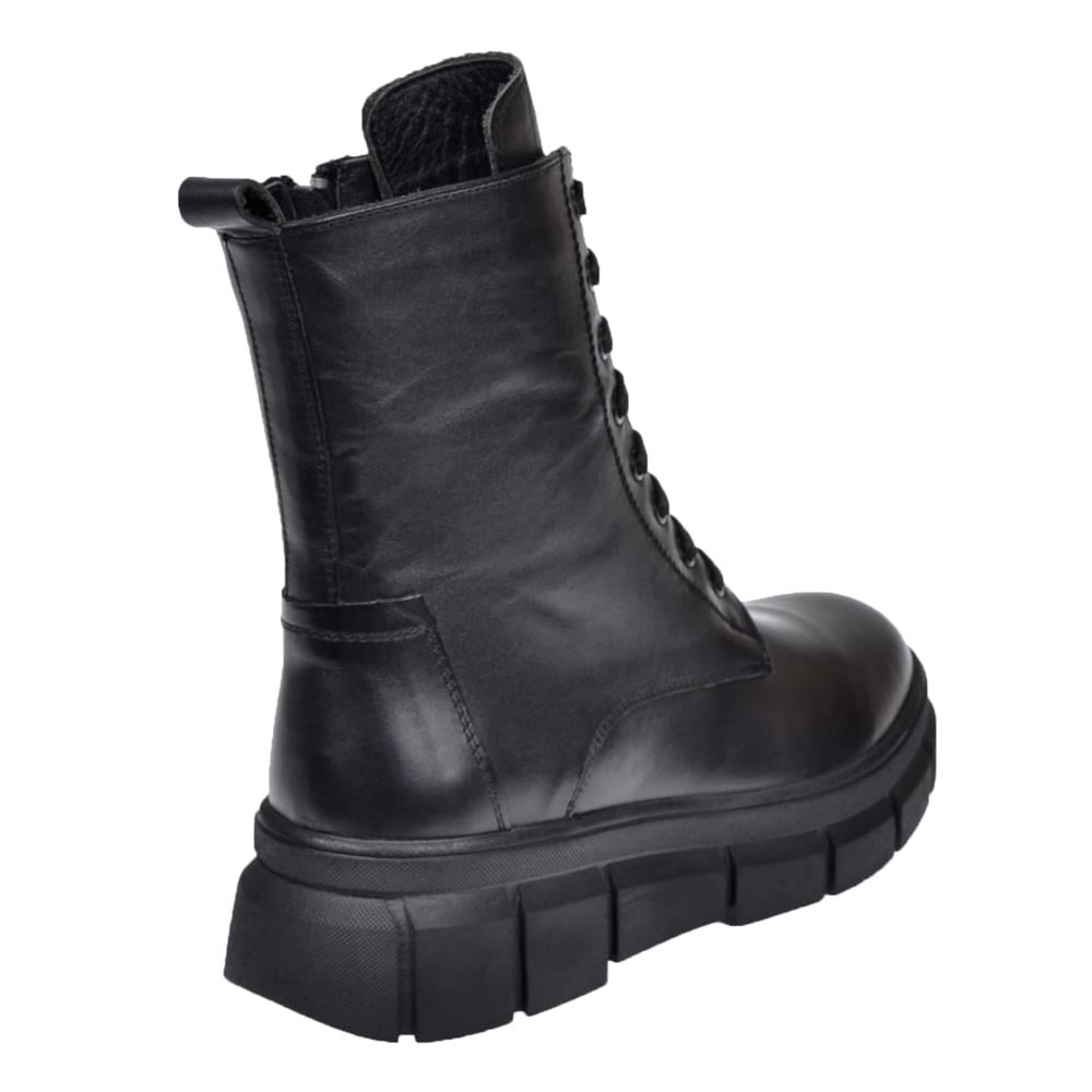 Pullman Hakiki Deri Postal Kadın Bot KMP-334707   SİYAH
