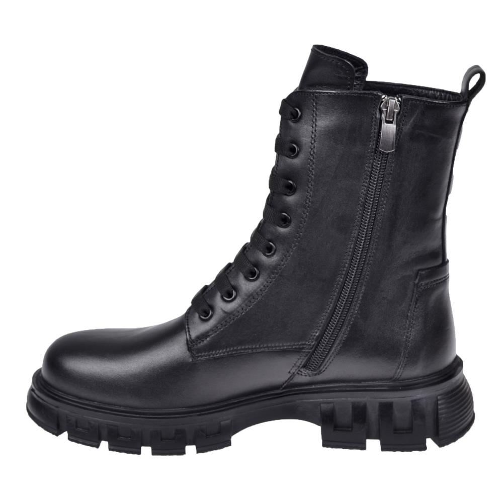 Pullman Hakiki Deri Postal Kadın Bot KMP-334704   SİYAH