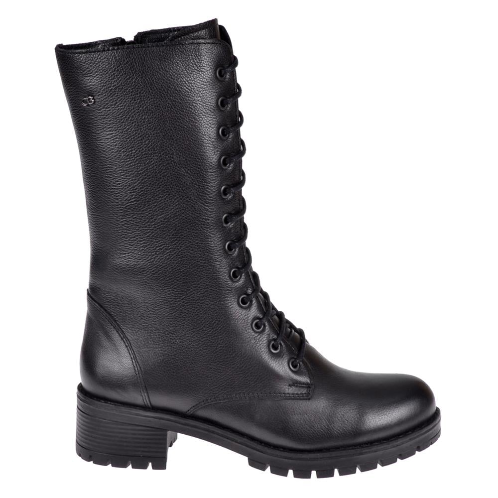 Pullman Hakiki Deri Postal Kadın Bot SK-2690   SİYAH