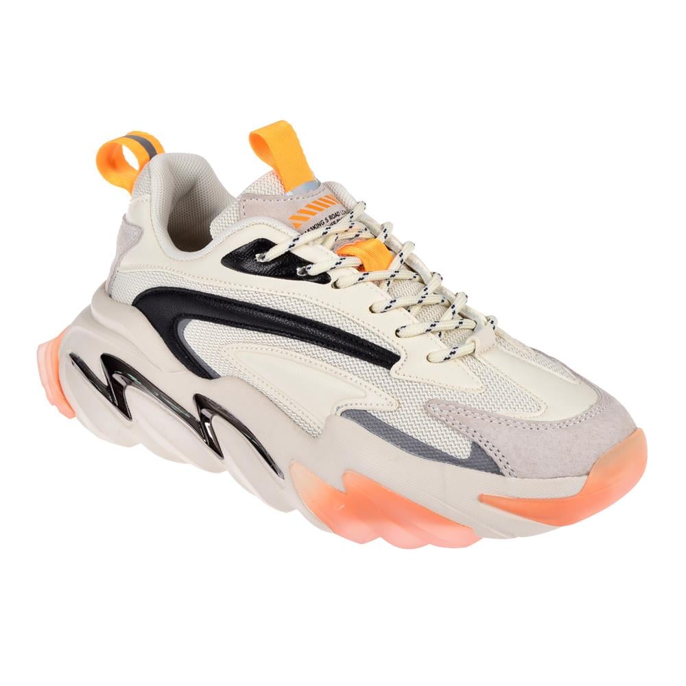 Pullman Kadın Spor Ayakkabı Sneaker EK-CLAW-Z   BEJ