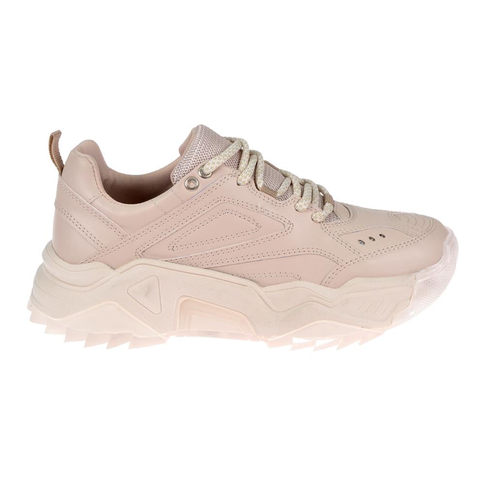 Pullman Kadın Spor Ayakkabı Sneaker SMS-65118   BEJ