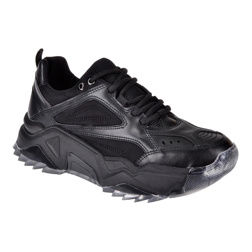 Pullman Kadın Spor Ayakkabı Sneaker SMS-65118   SİYAH