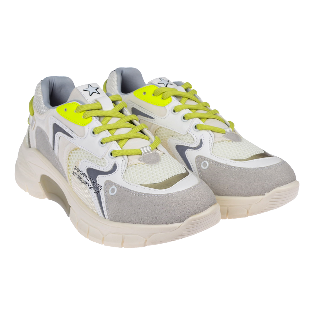 Pullman Kadın Spor Ayakkabı Sneaker SMS-51166 GRİ YEŞİL