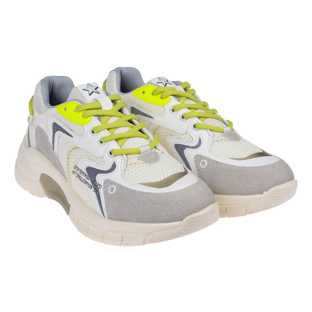 Pullman Kadın Spor Ayakkabı Sneaker SMS-51166   GRİ YEŞİL