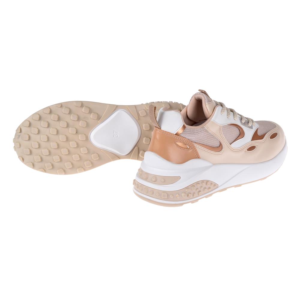 Pullman Kadın Spor Ayakkabı Sneaker SMS-78157   BEJ