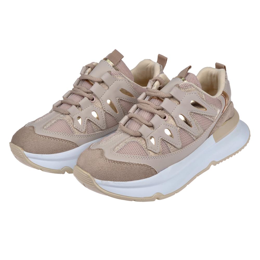 Pullman Kadın Spor Ayakkabı Sneaker ZM-03   TEN