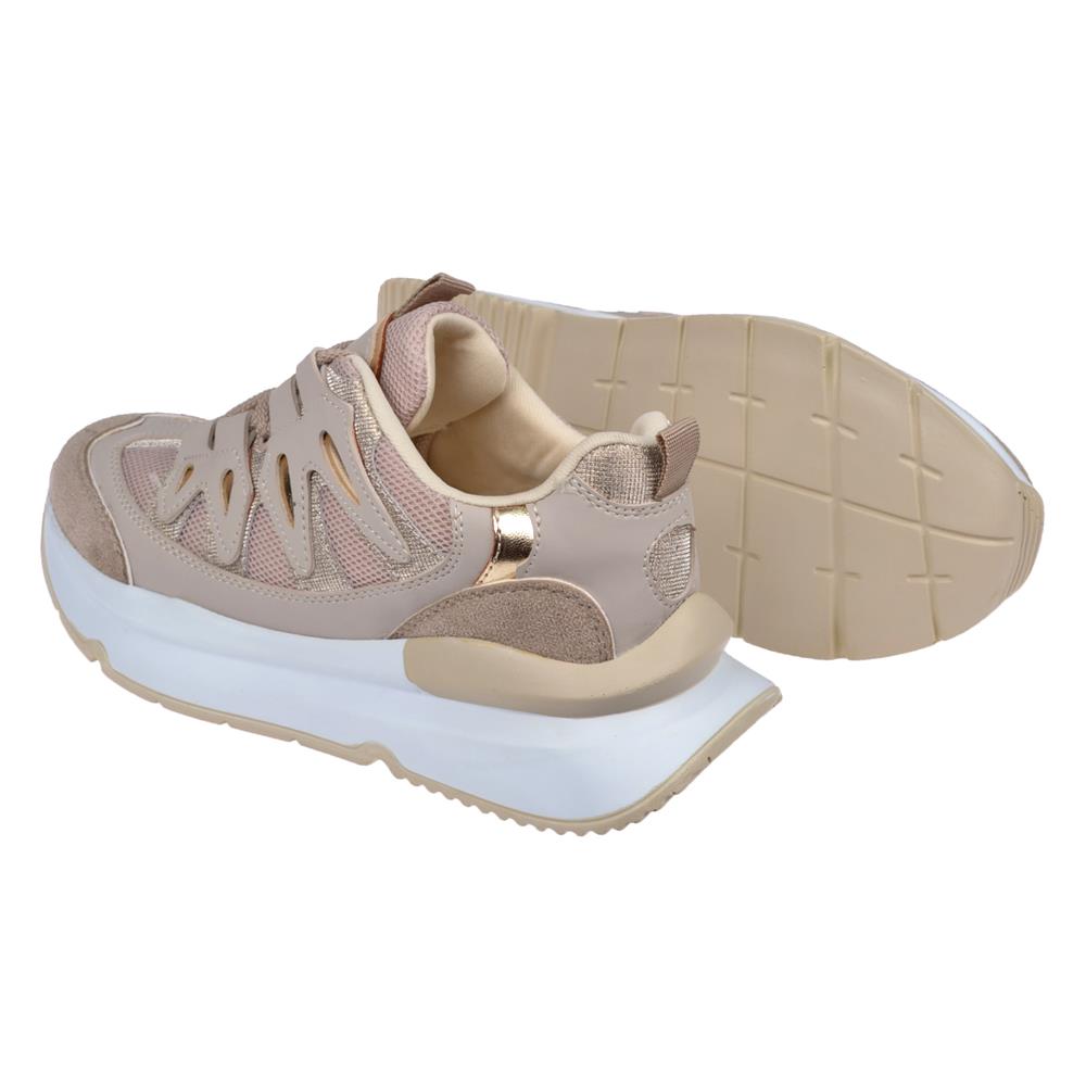Pullman Kadın Spor Ayakkabı Sneaker ZM-03   TEN