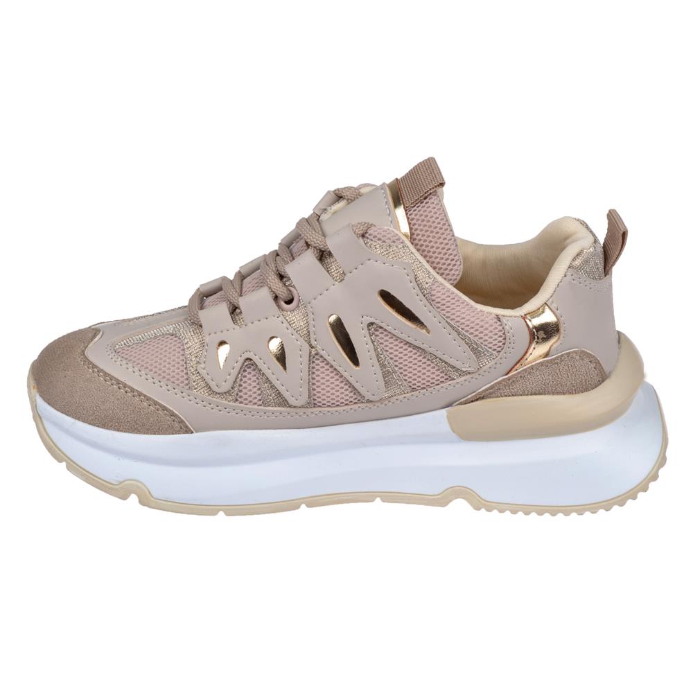 Pullman Kadın Spor Ayakkabı Sneaker ZM-03   TEN
