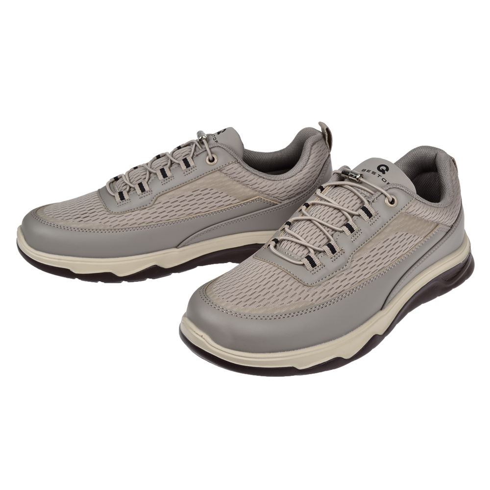 Pullman Lastikli Erkek Spor Ayakkabı Sneaker DUM-2074 VİZON