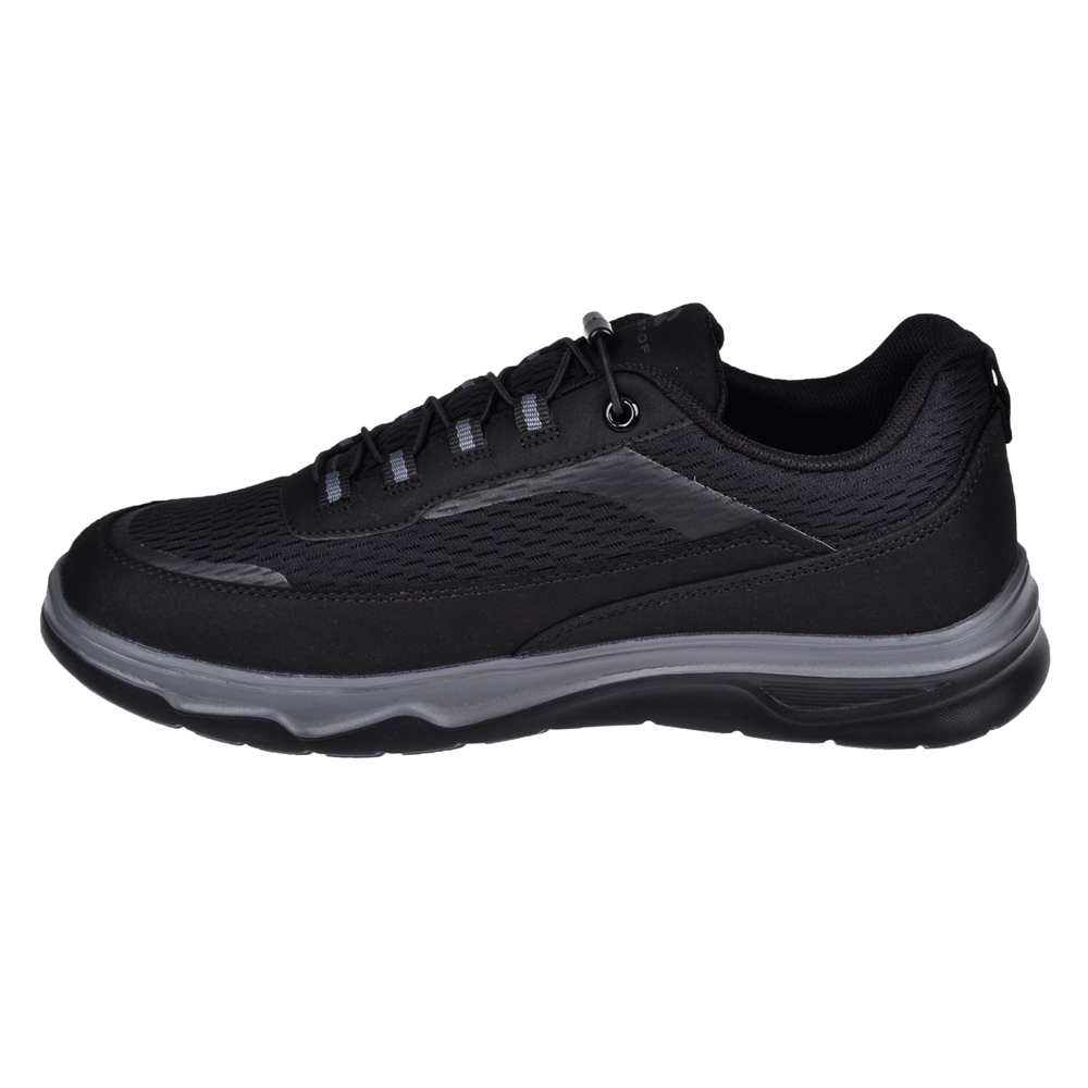 Pullman Lastikli Erkek Spor Ayakkabı Sneaker DUM-2074   SİYAH