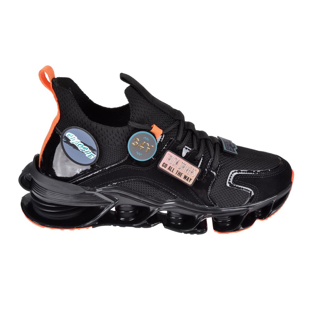 Pullman Memory Foam Erkek Spor Ayakkabı Sneaker EK-ALİCE   SİYAH