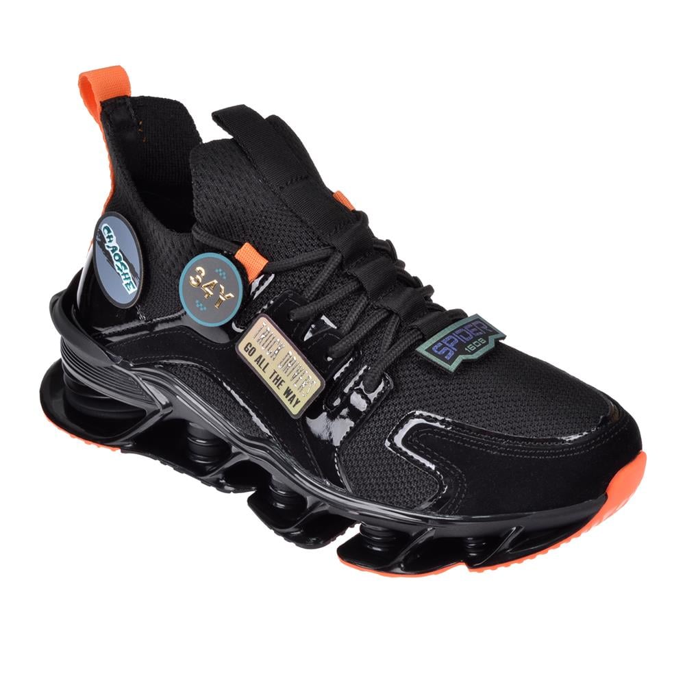 Pullman Memory Foam Erkek Spor Ayakkabı Sneaker EK-ALİCE   SİYAH