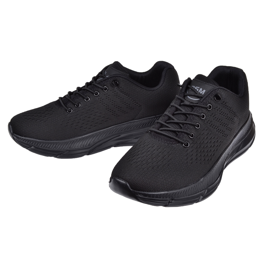 Pullman Triko Erkek Spor Ayakkabı Sneaker DUM-1518   SİYAH SİYAH