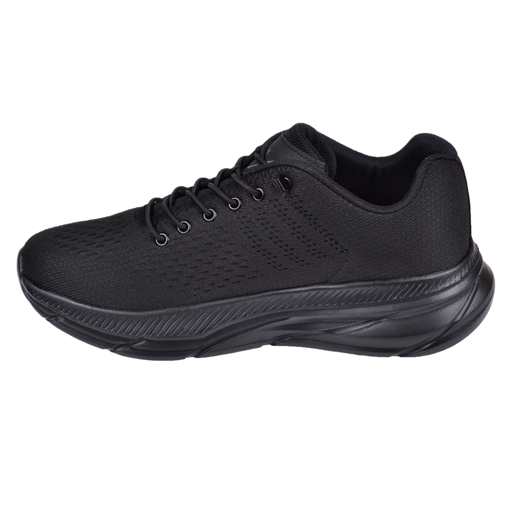Pullman Triko Erkek Spor Ayakkabı Sneaker DUM-1518   SİYAH SİYAH