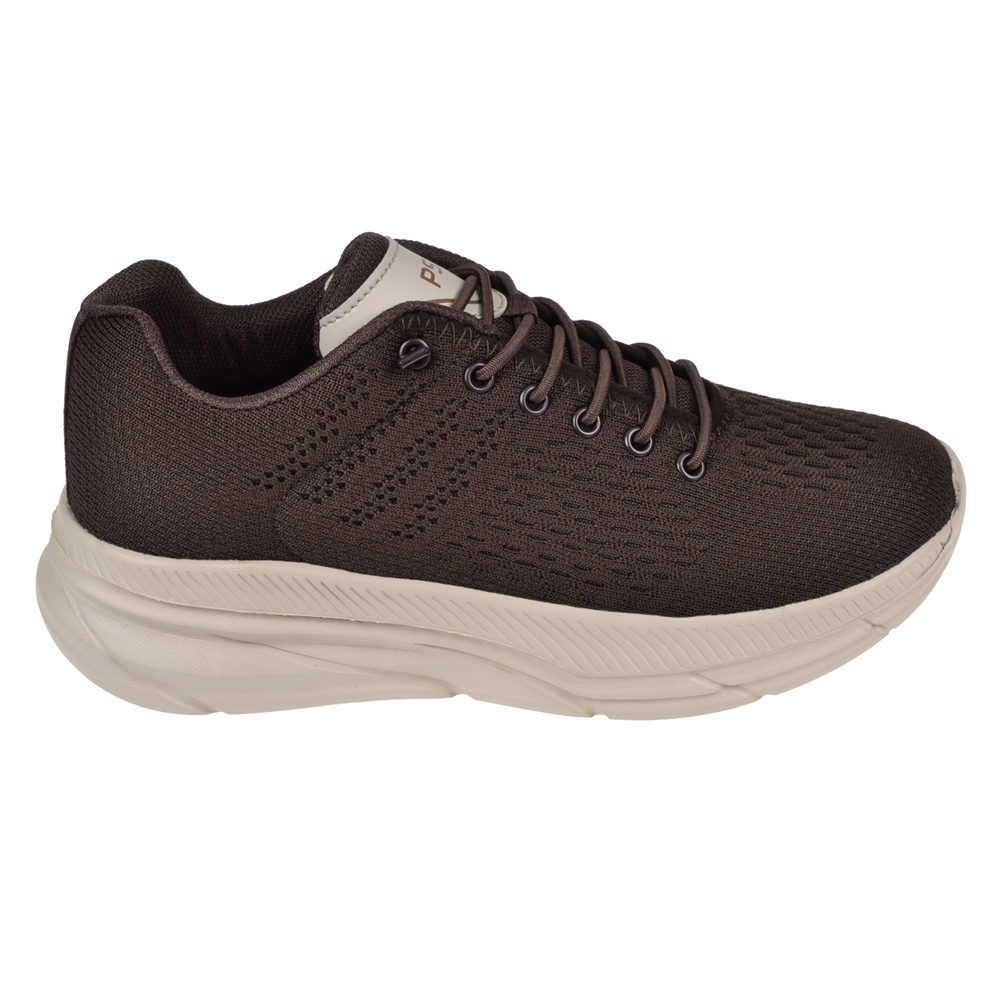 Pullman Triko Kadın Spor Ayakkabı Sneaker DUM-518 KAHVE