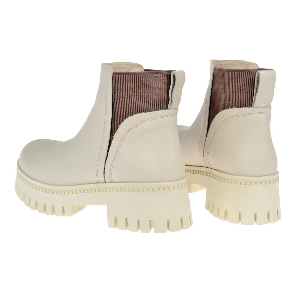 Pullman Yanı Lastikli Kısa Kadın Bot MX-ZMB-06   BEJ