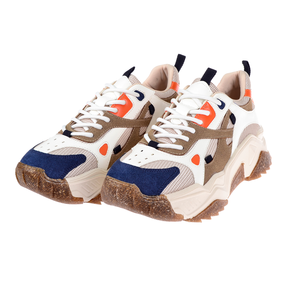 Sms Kadın Spor Ayakkabı Sneaker SMS-65137 LACİ MULTİ