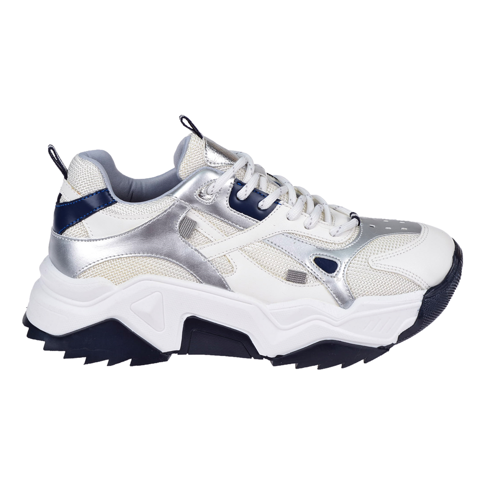 Sms Kadın Spor Ayakkabı Sneaker SMS-65137 BEYAZ LACİ